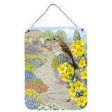 Caroline'S Treasures Spotted Flycatcher Wall Or Door Hanging Prints Asa2095Ds1216, 16Hx12W, Multicolor