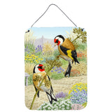 Caroline'S Treasures European Goldfinches Wall Or Door Hanging Prints Asa2103Ds1216, 16Hx12W, Multicolor