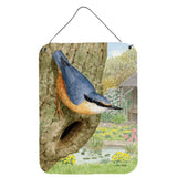 Caroline'S Treasures Red-Breasted Nuthatch Wall Or Door Hanging Prints Asa2108Ds1216, 16Hx12W, Multicolor