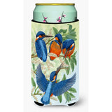 Caroline'S Treasures Kingfisher Family Tall Boy Koozie Hugger, Multicolor