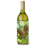 Caroline'S Treasures Wild Boar Wine Bottle Koozie Hugger, 750 Ml, Multicolor