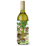 Caroline'S Treasures Asa2139Literk Dormice Dormouse Wine Bottle Koozie Hugger, 750 Ml, Multicolor
