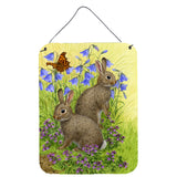 Caroline'S Treasures Rabbits Wall Or Door Hanging Prints Asa2152Ds1216, 16Hx12W, Multicolor