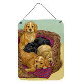 Caroline'S Treasures Puppies Wall Or Door Hanging Prints Asa2155Ds1216, 16Hx12W, Multicolor