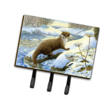 Caroline'S Treasures Asa2187Th68 Winter Otter Leash Or Key Holder, Large, Multicolor
