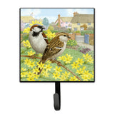 Caroline'S Treasures House Sparrows By Sarah Adams Leash Or Key Holder Asad0677Sh4, Small, Multicolor