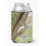 Caroline'S Treasures Asad0680Cc Tree Creeper By Sarah Adams Can Or Bottle Hugger, Multicolor