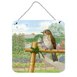 Caroline'S Treasures Spotted Flycatcher By Sarah Adams Wall Or Door Hanging Prints Asad0688Ds66, 6Hx6W, Multicolor