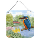 Caroline'S Treasures Kingfisher By Sarah Adams Wall Or Door Hanging Prints Asad0692Ds66, 6Hx6W, Multicolor