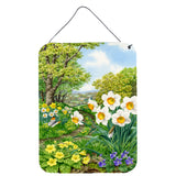 Caroline'S Treasures Spring Flowers By Sarah Adams Wall Or Door Hanging Prints Asad778Ds1216, 16Hx12W, Multicolor
