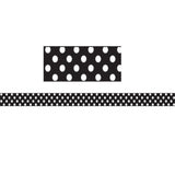 Magnetic Magi-Strips, White Dots, 12