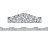 Magnetic Border, Silver Sparkle, 12