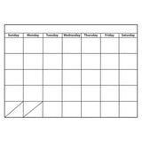 Big Magnetic Monthly Calendar Chart, 12 x 15