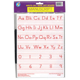 Traditional Manuscript Write & Wipe Board, 9 x 12