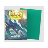 Dragon Shield Sleeves - Matte Aurora 100 Ct - Card Sleeves - Smooth & Tough - Compatible With Pokmon, Magic The Gathering Cards
