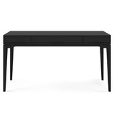 Harper Solid Hardwood Desk In Black