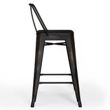 Rayne Metal 24 Inch Counter Height Stool (Set Of 2)