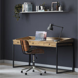 Ralston Solid Acacia Wood 60 In Wide Writing Office Desk