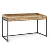 Ralston Solid Acacia Wood 60 In Wide Writing Office Desk