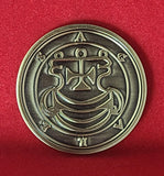 Agares Demon Sigil Coin - Ars Goetia Duke Seals