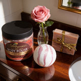 Coconut Rose Body Care SetPolish • Soften • Cleanse