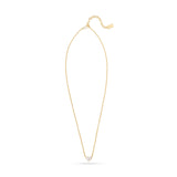 AC Heart Necklace with Gemstone