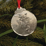 Baseball Fox Ornament