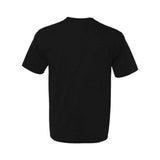 Bayside Usa-Made 100% Cotton Short Sleeve T-Shirt - Black, L