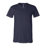 Bella + Canvas Unisex Jersey V-Neck Tee - Navy, Xs