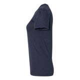 American Apparel Womens Usa-Made Fine Jersey Tee - Navy, S
