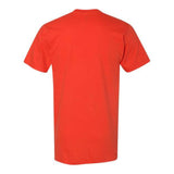 American Apparel Usa-Made Fine Jersey Tee - Orange, Xs