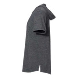 Next Level Mock Twist Short Sleeve Hoodie - Black, Xs