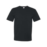 Bayside Usa-Made Short Sleeve T-Shirt With A Pocket - Black, Xl