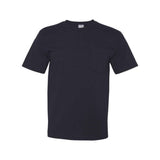 Bayside Usa-Made Short Sleeve T-Shirt With A Pocket - Navy, L