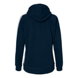 J. America Women'S Rival Fleece Hooded Sweatshirt - Navy, M