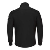 Bulwark Zip Front Fleece Jacket-Cotton /Spandex Blend - Black, L
