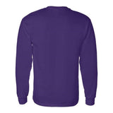 Gildan Heavy Cotton Long Sleeve T-Shirt - Purple, Xl