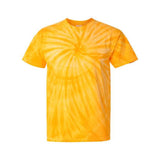 Dyenomite Cyclone Pinwheel Tie-Dyed T-Shirt - Gold, M