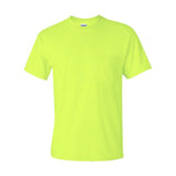 Gildan Ultra Cotton Pocket T-Shirt - Safety Green, M
