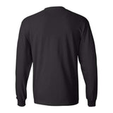 Hanes Beefy-T Long Sleeve T-Shirt - Black, M