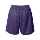 Badger Women'S Pro Mesh 5 Shorts With Solid Liner - Purple, L
