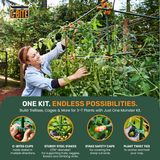 5' or 6' Monster Plant Support! Custom Trellis & Tomato Cage Kit - The All Purpose Heavy Lifter