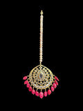 BR497 INSIA BRIDAL SET IN RUBY ( READY TO SHIP )