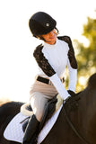 White/ Black lace longsleeve zip front