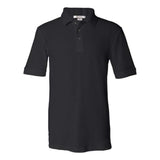 Featherlite Silky Smooth Piqu Sport Shirt - Black, Xl