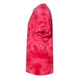 Dyenomite Crystal Tie-Dyed T-Shirt - Red, L