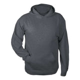 C2 Sport Youth Fleece Hooded Sweatshirt - Charcoal, L