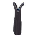 Oad Insulated Neoprene Double Wine Tote - Black, One Size