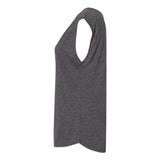 Next Level Women'S Festival Sleeveless V - Charcoal, Xs