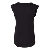 Next Level Women'S Festival Sleeveless V - Black, Xs